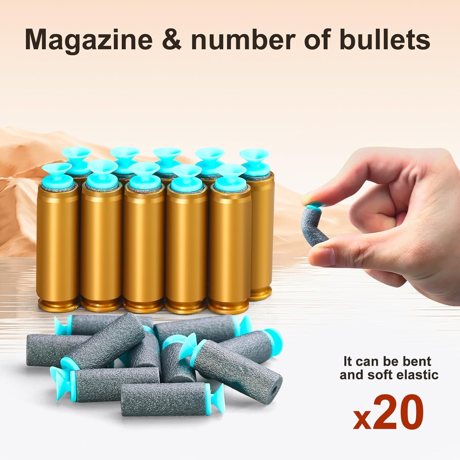 Shell Ejecting Kids with Foam Fake Shotgun Soft Bullet Toy Gun and for Realistic Dart Blaster Shooting Games Boys Birthday for Age8 9 10 12+ Year Old Kid Gift with Scope Sniper Rifle (Grain)