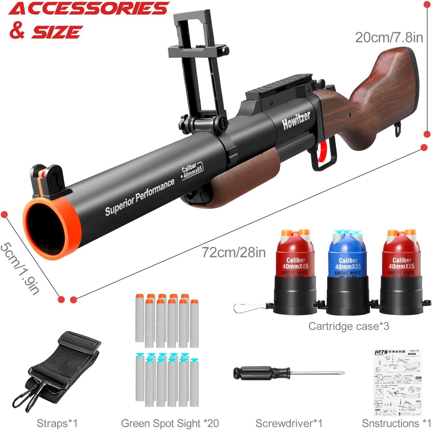 Shell Ejecting Soft Bullet Toy Gun Foam Pellet Blasters Dart Shotgun Rifle Launcher Cool Stuff with for Birthday Shooting Game Gifts for Boy Age 8+ 9 10 11 12 Year Old Kid Ideas (Grain)
